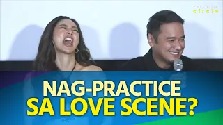 Kim Chiu at JM de Guzman, nag-pratice sa kanilang love scene sa Linlang?