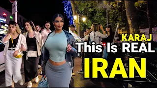 IRAN Valentines Day in Karaj 🇮🇷 karaj Nightlife Girls & Boys in Luxury Neighborhood #valentinesday
