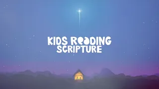 Josh Wilson "The Christmas Story (Luke 2)" - Kids Reading Scripture