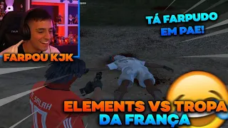 TROPA DA FRANÇA vs ELEMENTS [PVP] GTA RP