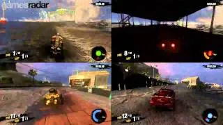 MotorStorm Apocalypse: 4-player split-screen mode