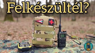 Prepper percek - Felkészülten: Elsősegély és EDC felszerelések