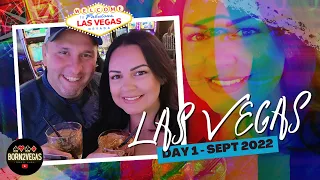 MIRAGE, HARRAHS & COSMO - Vegas Travel Vlog Day 1 - September 2022