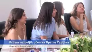 NAŠA TV | PRIJEM NAJBOLJIH UČENIKA OPĆINE ČAPLJINA