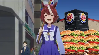 Anime Girl sings Drive-Thru of Burger King