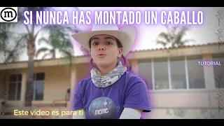 Si nunca has montado a caballo, este video es para ti 🤠 / TUTORIAL COMO MONTAR 🐴