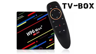 ТВ-приставка Max Plus, ОБЗОР, Tv Box H96 RK3328 4G/32G Android 8.1 Banggood