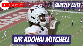 Is ADONAI MITCHELL Flying Under the Radar? (2024 NFL Draft Profile)