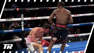 THE PERFECT BODY SHOT IN SUPER SLOW MO | Keyshawn Davis Drops Yigit with Nast Shot | Davis Back Sat.