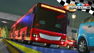 Wheels On The Bus | Speedies Cartoons | Rhymes for Kids