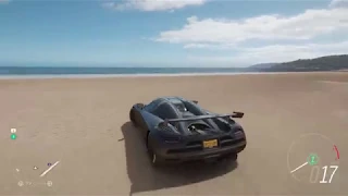 Forza Horizon 4 ビーチの5000ポイント影響ボード その2