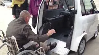 Test Driving the Chairiot Wheelchair Car - www.chairiot-mobility.com