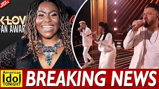 American Idol star Mandisa is honored with an emotional tribute performance during the show    after