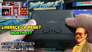 #sega Mega Drive mini clone #genesis #atgames consola 68 juegos AT game console 🕹️ AVH Retro Machine