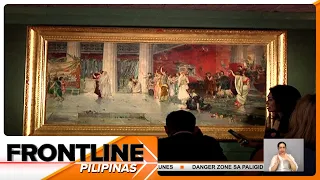 Obra ni Juan Luna na higit isang siglong nawala, naka-exhibit na | Frontline Pilipinas