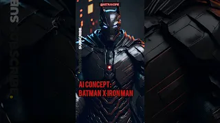 AI Concept: Batman x Iron Man | #marvel #dc #leonardoai #midjourney #ai #fusion #batman #ironman