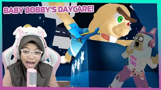 BAYI INI BUAT AKU TERKAGET KAGET!! BABY BOBBY'S DAYCARE! FIRST PERSON OBBY ROBLOX INDONESIA