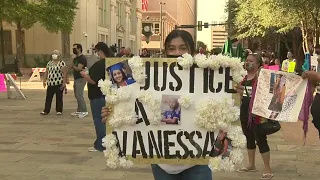 Vigil for Vanessa Guillen held in downtown San Antonio