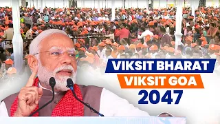 LIVE: PM Modi attends Viksit Bharat-Viksit Goa programme