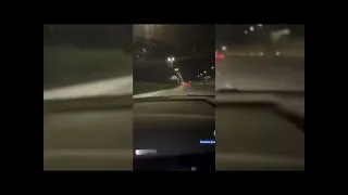 Audi RS6 300 km/h car crash