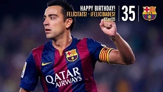 С днем рождения Хави ! Happy birthday Xavi FC Barcelona star is 35 today