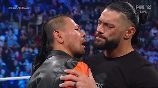 Roman Reigns Promo, Shinsuke Nakamura Shows Up - WWE Smackdown 4/8/22 (Full Segment)