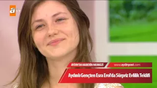 Aydınlı Gençden Esra Erol'da Evlilik Teklifi!