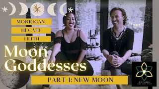 Arcana's Goddess Series: Dark Moon Goddesses | Guides of Empowerment | Morrigan, Hecate & Lilith