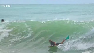 Colombia bodyboarders in Bocas del Toro