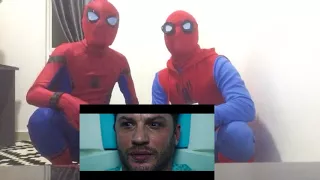 VENOM Official Teaser Trailer Reaction by Spiderman Homecoming Bros