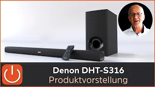 PRODUKTVORSTELLUNG DENON SOUNDBAR DHT-S316 - günstig und gut ? THOMAS ELECTRONIC ONLINE SHOP -