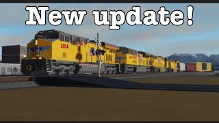 Train simulator beta new update! Review (kinda)