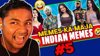 #5 MEME KA MAJA 😂🔥😂 | TRENDING MEMES | REACTION BY NABIN |