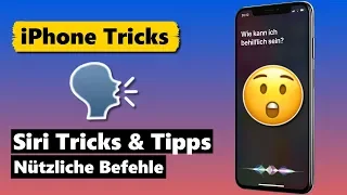 Siri Tricks, Tipps & Befehle (auf Deutsch)