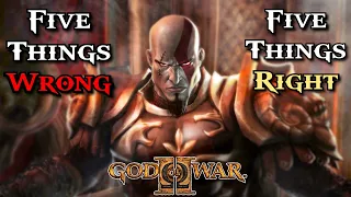 God of War II - 5 Things It Did Right, And 5 It Did Wrong