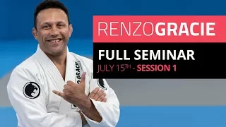 Renzo Gracie Live Seminar in Rio de Janeiro -- Session I