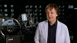 Paul McCartney Interview ABC TV Australia 7.30 December 2017