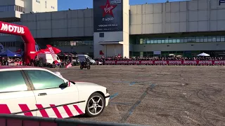 The best bike stuntmen at the international stunt contest in Verona Motor Bike Expo (MBE)