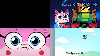 The Scream Contents Quadparison 2 For The Scream Contents Superparison 1 to Unikitty