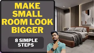 Make you SMALL BEDROOM & room look 2x double and more spacious in 8 simple steps with 91Homes