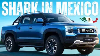 BYD Debuts First Pickup Truck "Shark" in Mexico with Starting Price of $53,400