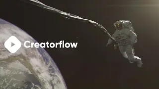 🎥 Astronaut In Space Footage | CGI 4K Royalty free stock video footage