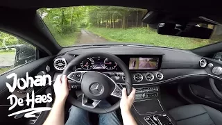 2017 Mercedes E-Class Coupe E220d POV Test drive