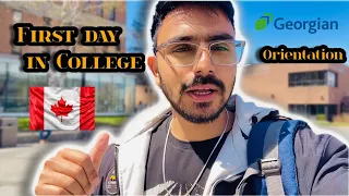 First Day In College 🇨🇦 | Orientation | Georgian College Barrie | Canada🇨🇦 | International Student