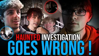 Reacting to When a Haunted Investigation Goes Wrong by Faze Rug (ft.Sam and Colby)