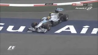 F1 Bahrain GP 2013 - FP2 - Onboard Hamilton Off Track