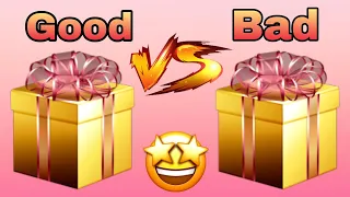 CHOOSE YOUR GIFT | 🎁 ELIGE TU REGALO 🎁 | GOOD VS BAD 😛❤ | ESCOLHA SEU PRESENTE 🎁 | PILIH KADO