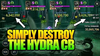 NEW WAY ON HOW TO GET INSANE DAMAGE ON THE HYDRA CLAN BOSS!! RAID SHADOW LEGENDS