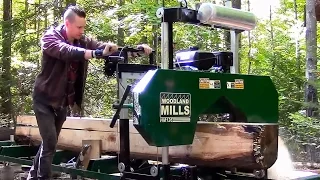 Portable Sawmills- Are they worth the money?- Woodland Mills HM126