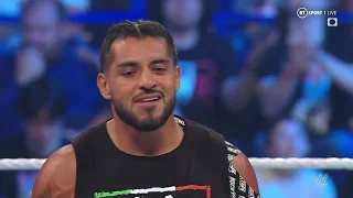 Rey Mysterio & Santos Escobar Promo + Match vs. LA Knight (WWE Smackdown 6/16/23)